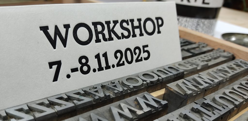 Bleisatz & Druck – Handwerkskunst erleben