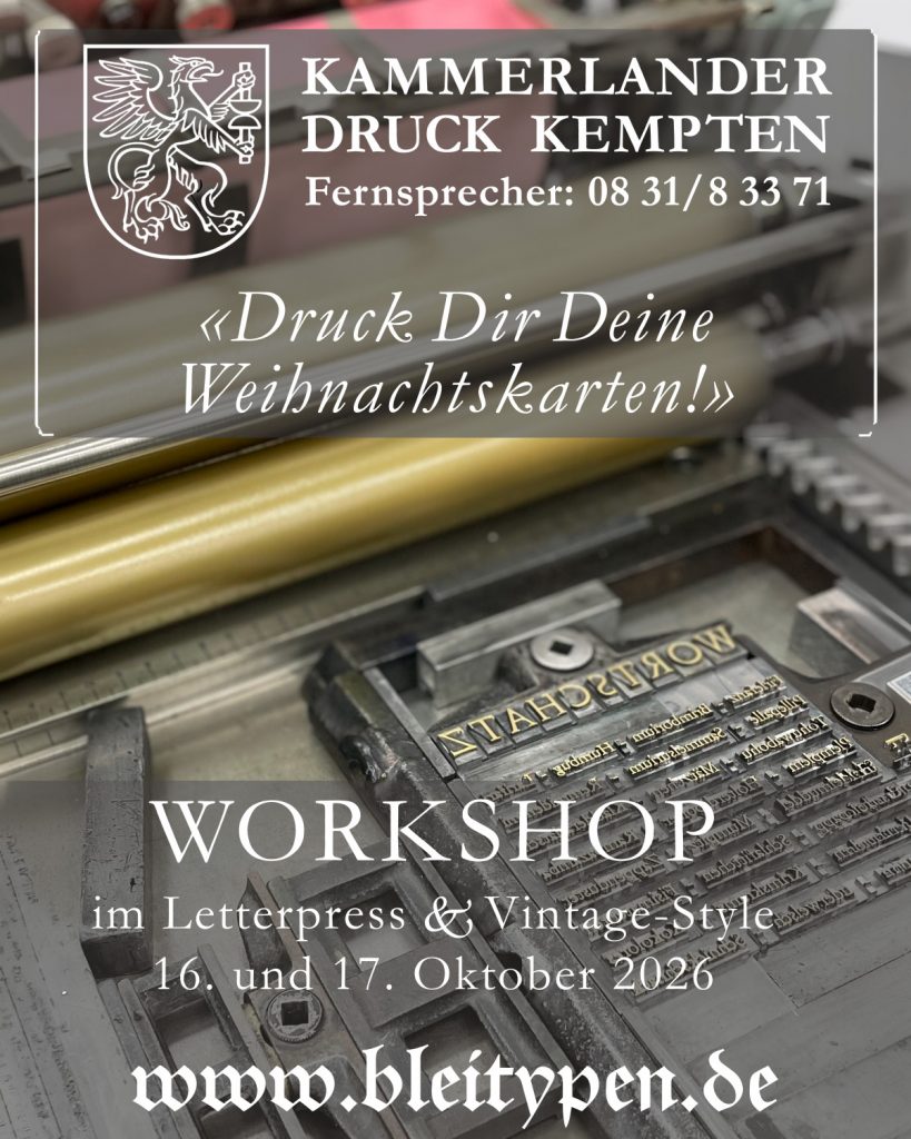 Druck Dir Deine Weihnachtskarten!